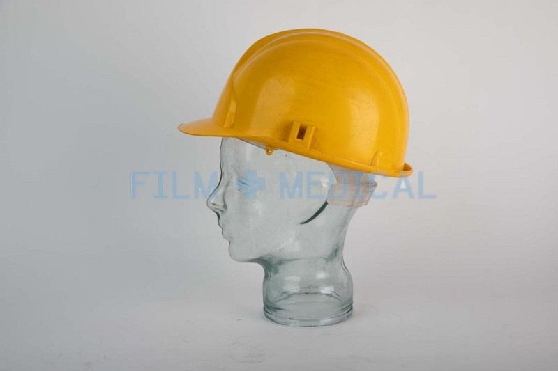 Yellow Safety Hard Hat 